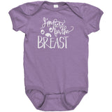 I'm Here For The Breast Baby Bodysuit NB - 24 Months