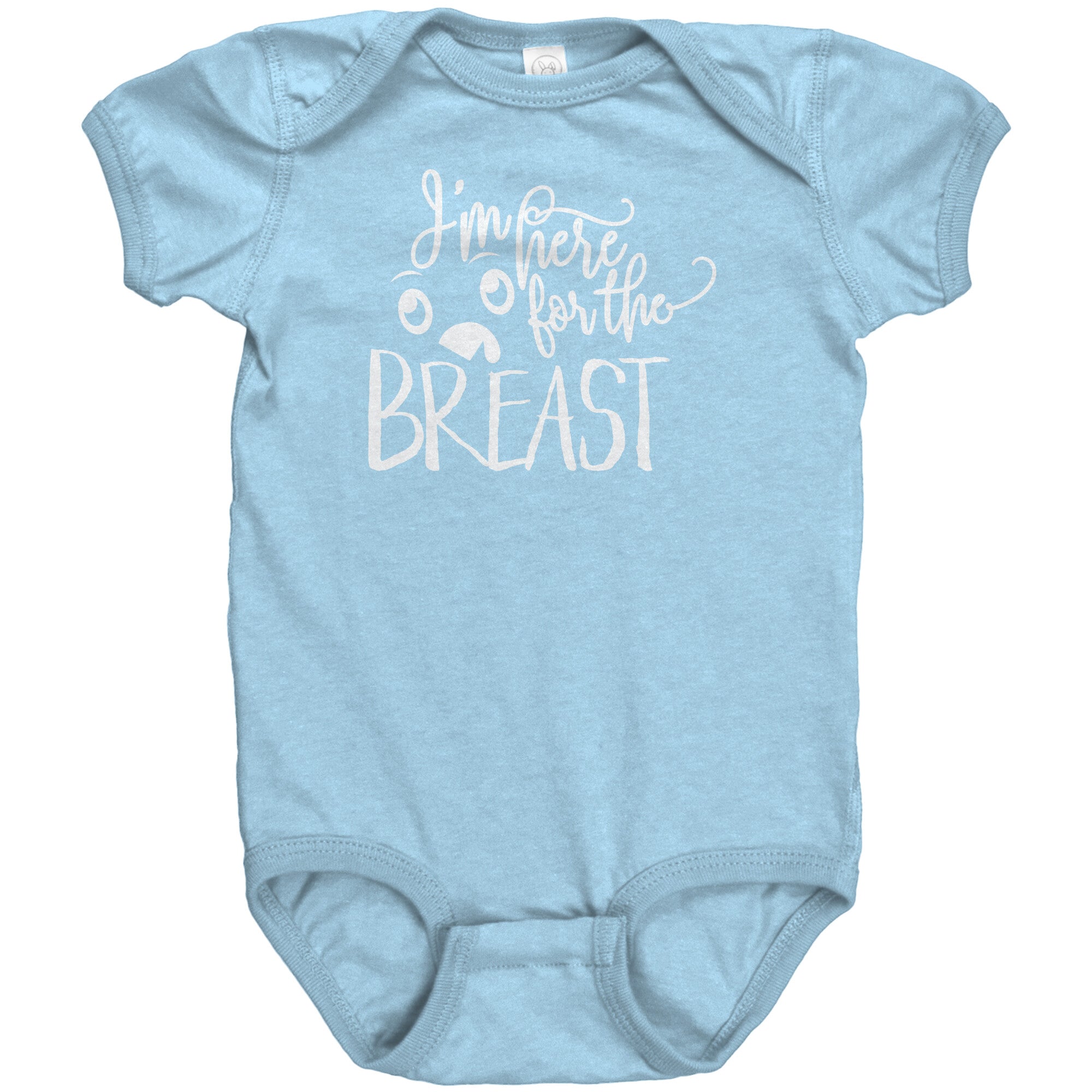 I'm Here For The Breast Baby Bodysuit NB - 24 Months