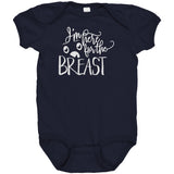 I'm Here For The Breast Baby Bodysuit NB - 24 Months