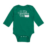 Lil Miss Pumpkin Spice Long Sleeve Baby Body Suit