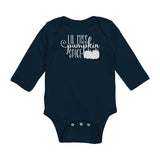 Lil Miss Pumpkin Spice Long Sleeve Baby Body Suit