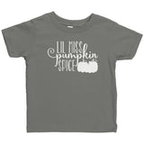 Lil Miss Pumpkin Spice Toddler Shirt