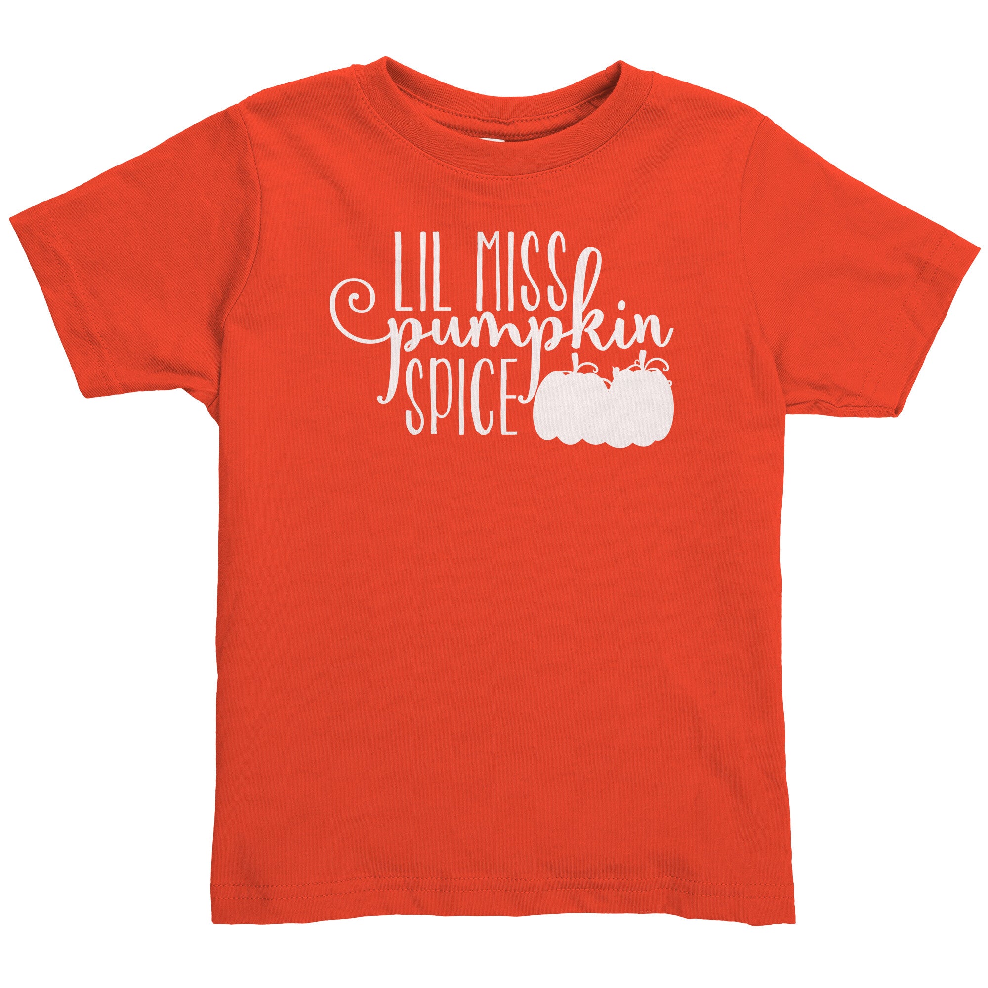 Lil Miss Pumpkin Spice Toddler Shirt