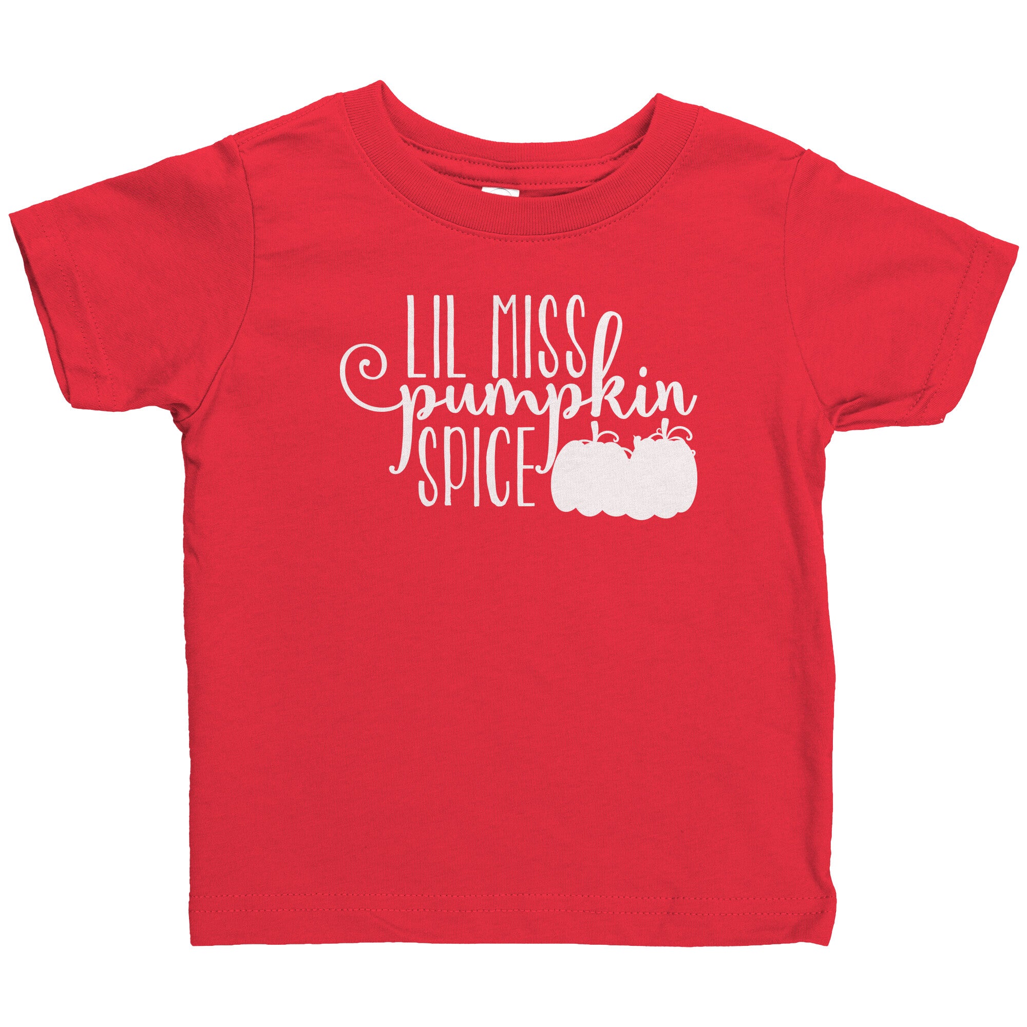 Lil Miss Pumpkin Spice Toddler Shirt