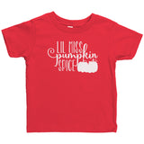 Lil Miss Pumpkin Spice Toddler Shirt