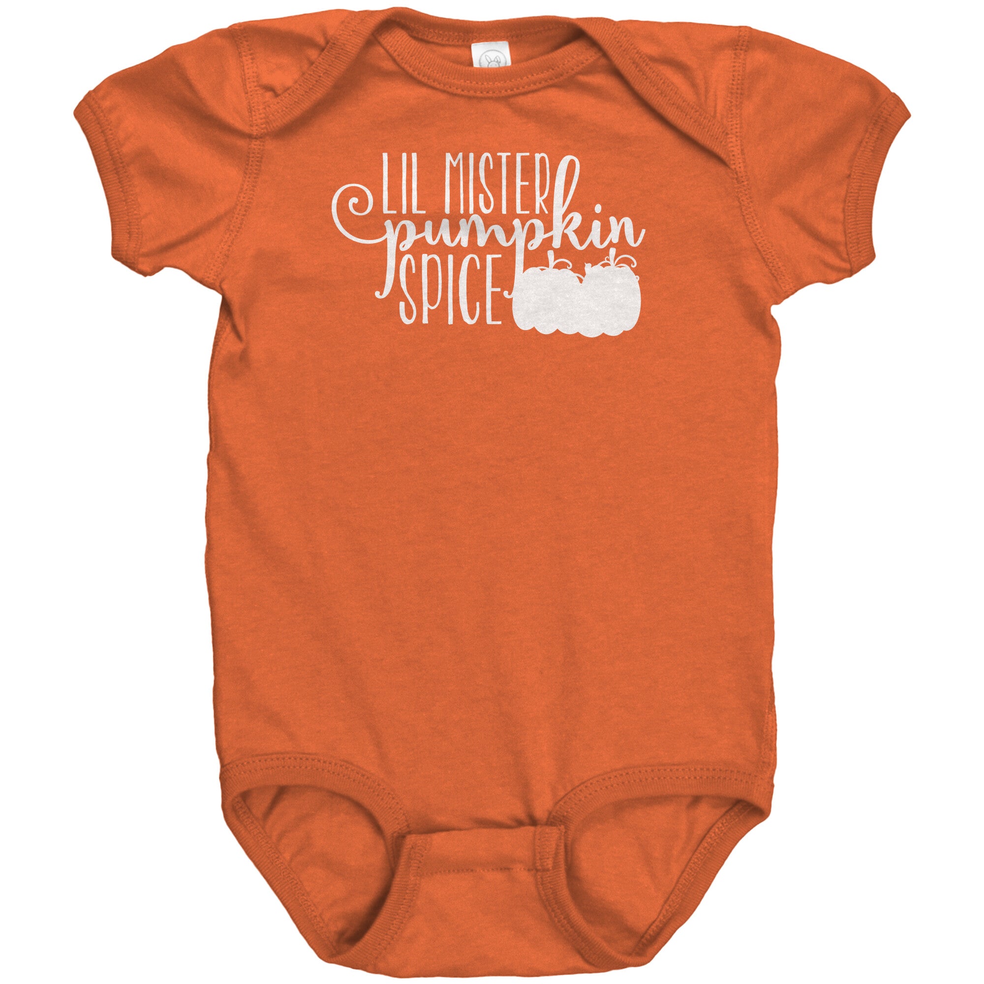 Lil Mister Pumpkin Spice Baby Bodysuit