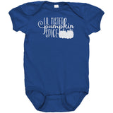 Lil Mister Pumpkin Spice Baby Bodysuit