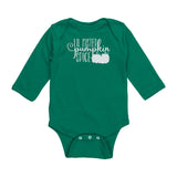 Lil Mister Pumpkin Spice Long Sleeve Baby Bodysuit