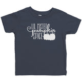 Lil Mister Pumpkin Spice Toddler Shirt