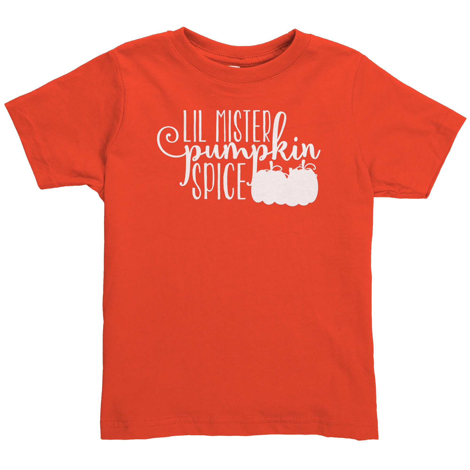 Lil Mister Pumpkin Spice Toddler Shirt