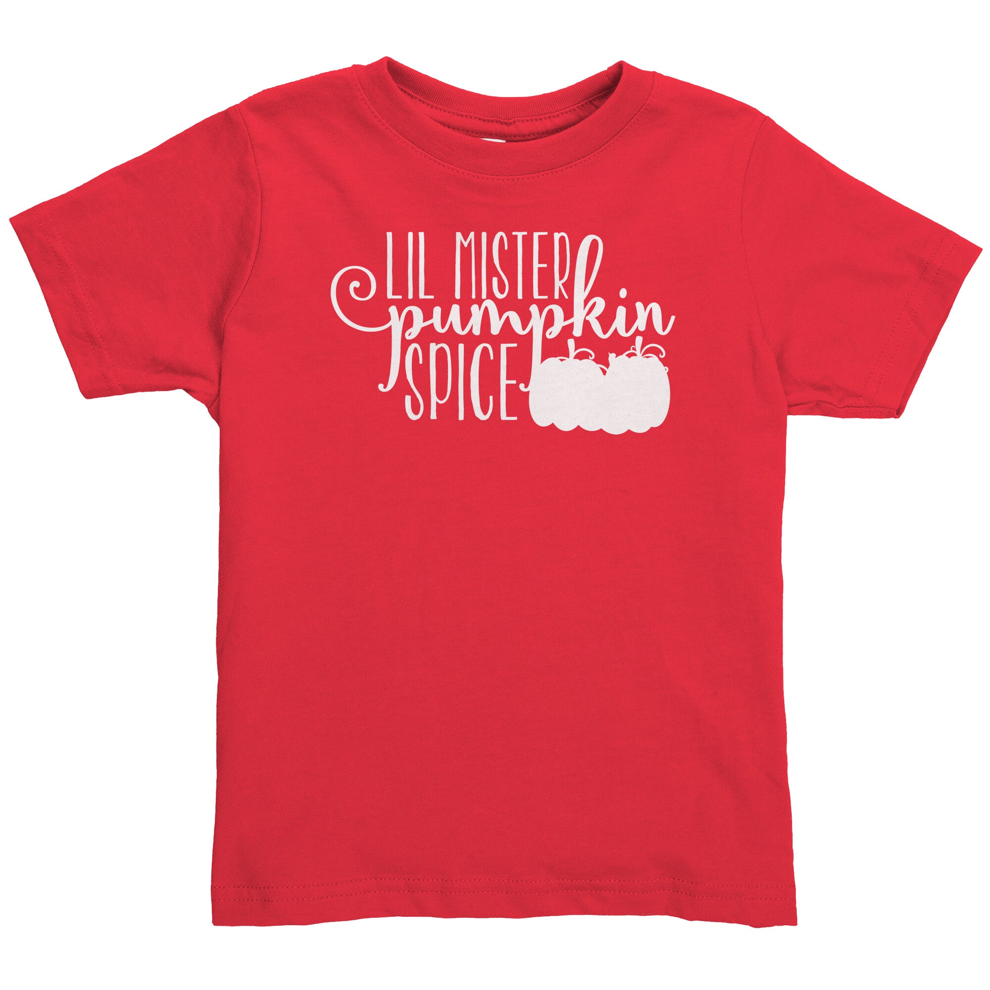 Lil Mister Pumpkin Spice Toddler Shirt
