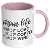 Mom Life - Love, Coffee, Wine