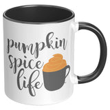 Pumpkin Spice Life 11oz Accent Coffee Mug