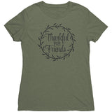 Thankful for Friends Wreath T-Shirt