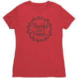 Thankful for Friends Wreath T-Shirt