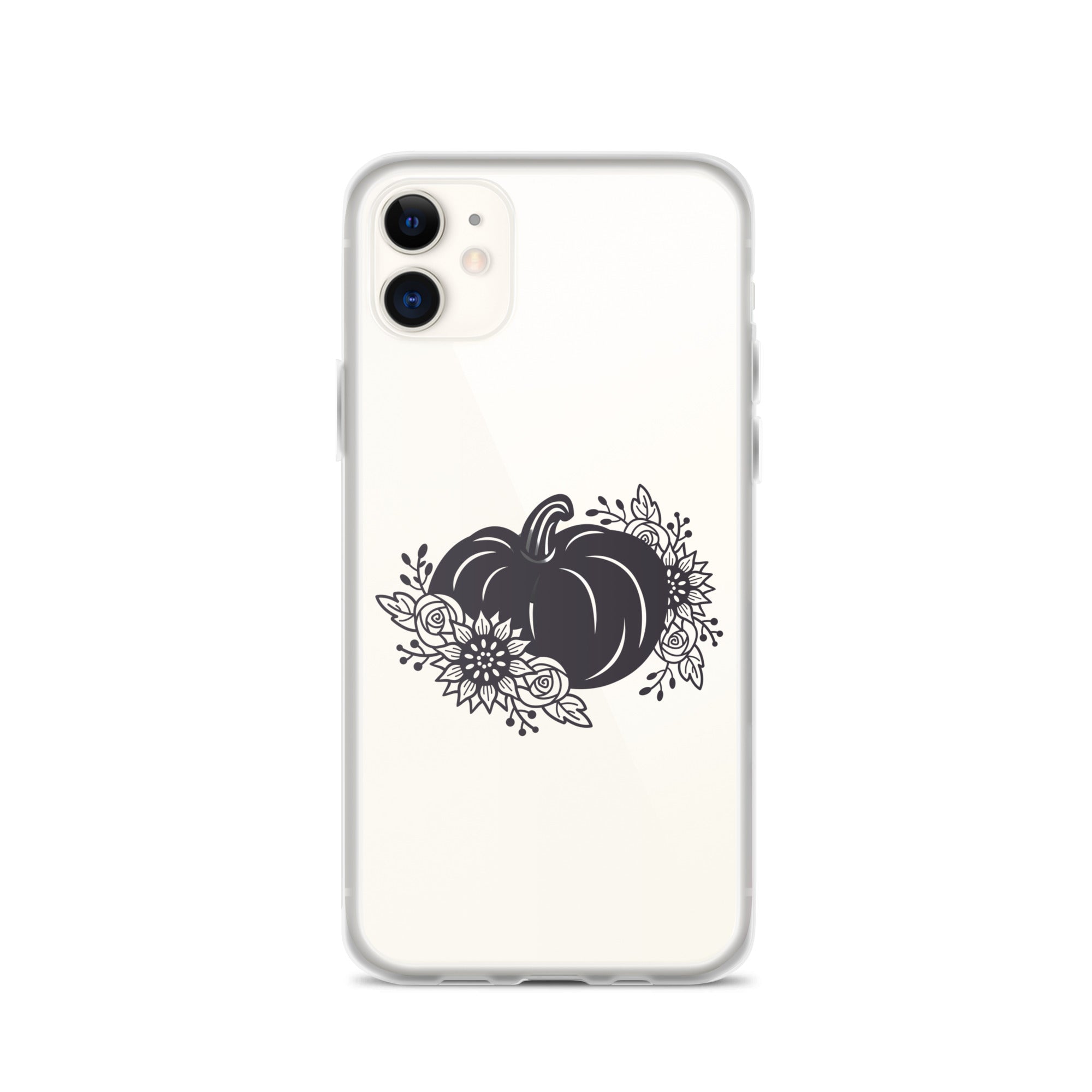 Floral Pumpkin iPhone Case