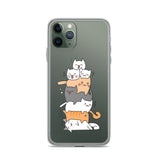 Kitten Stack iPhone Case
