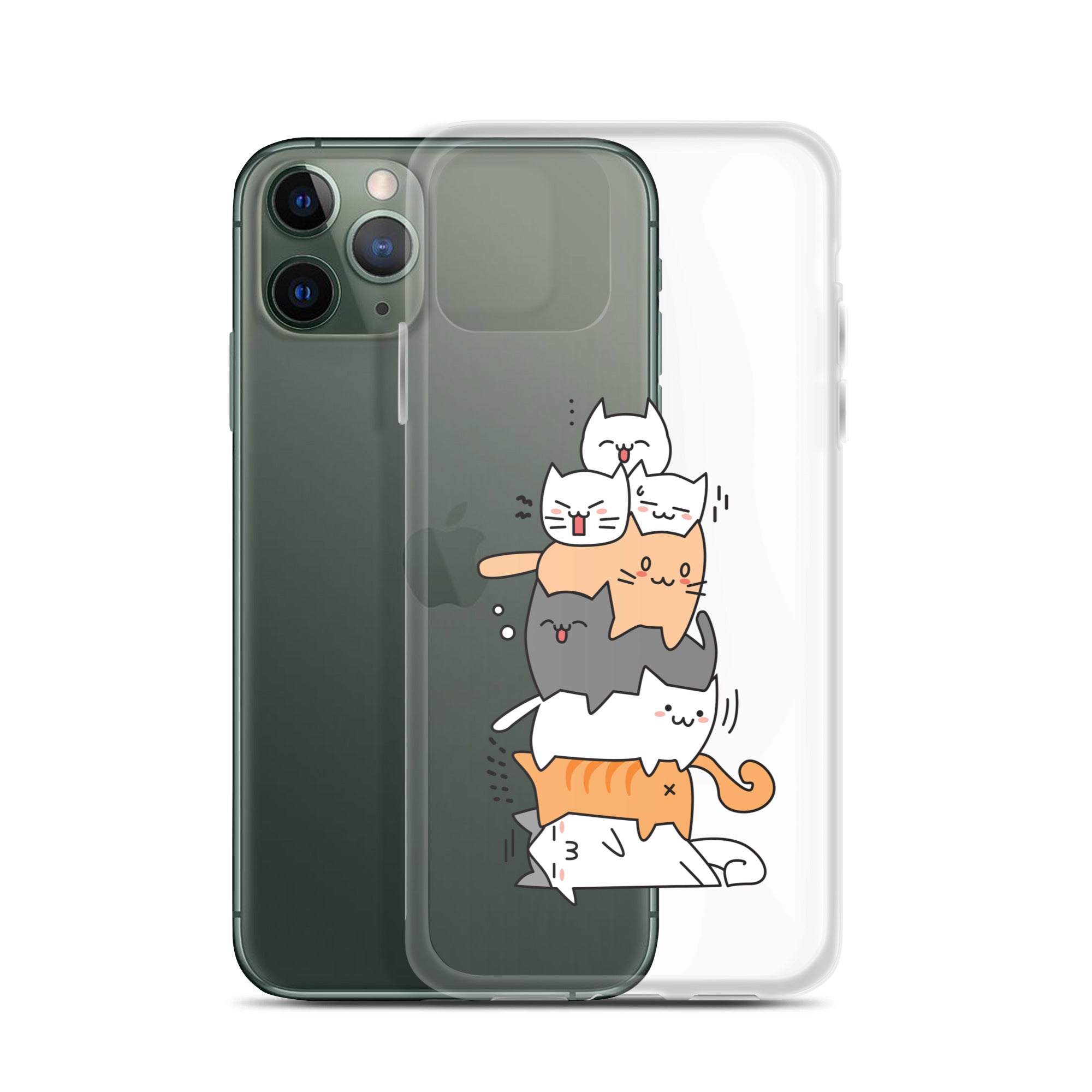 Kitten Stack iPhone Case