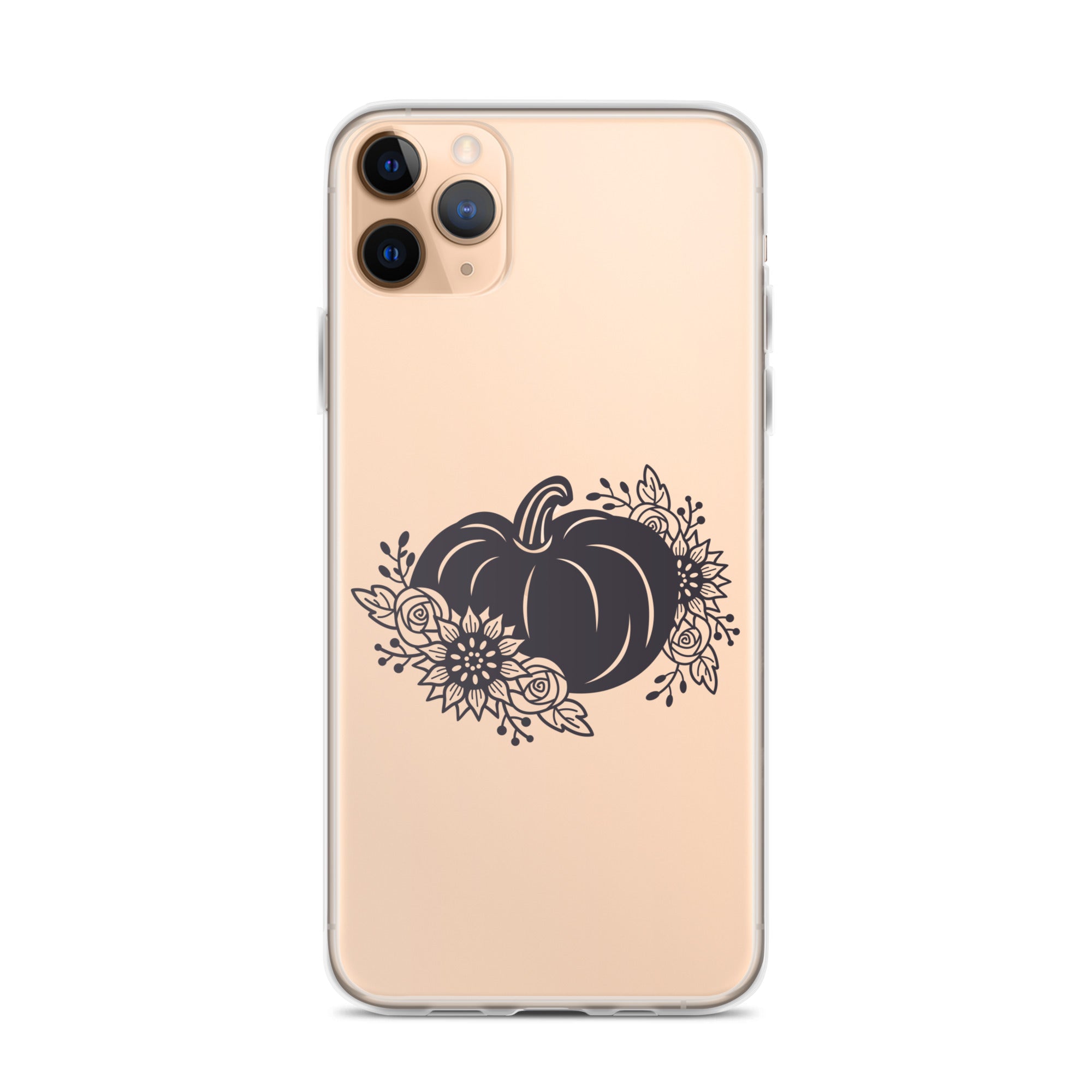 Floral Pumpkin iPhone Case