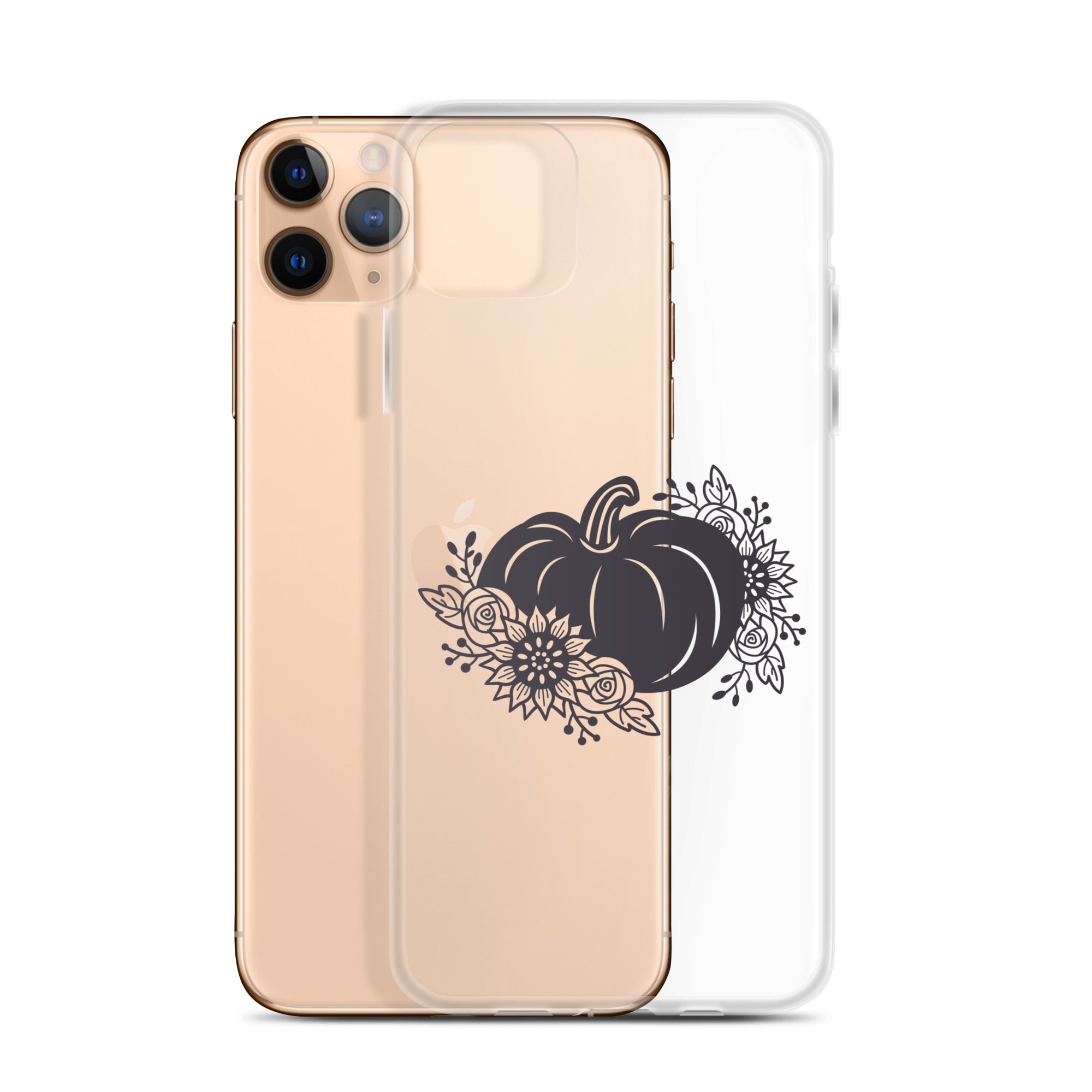 Floral Pumpkin iPhone Case