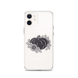 Floral Pumpkin iPhone Case