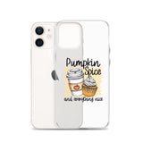 Pumpkin Spice and Everything Nice iPhone Case
