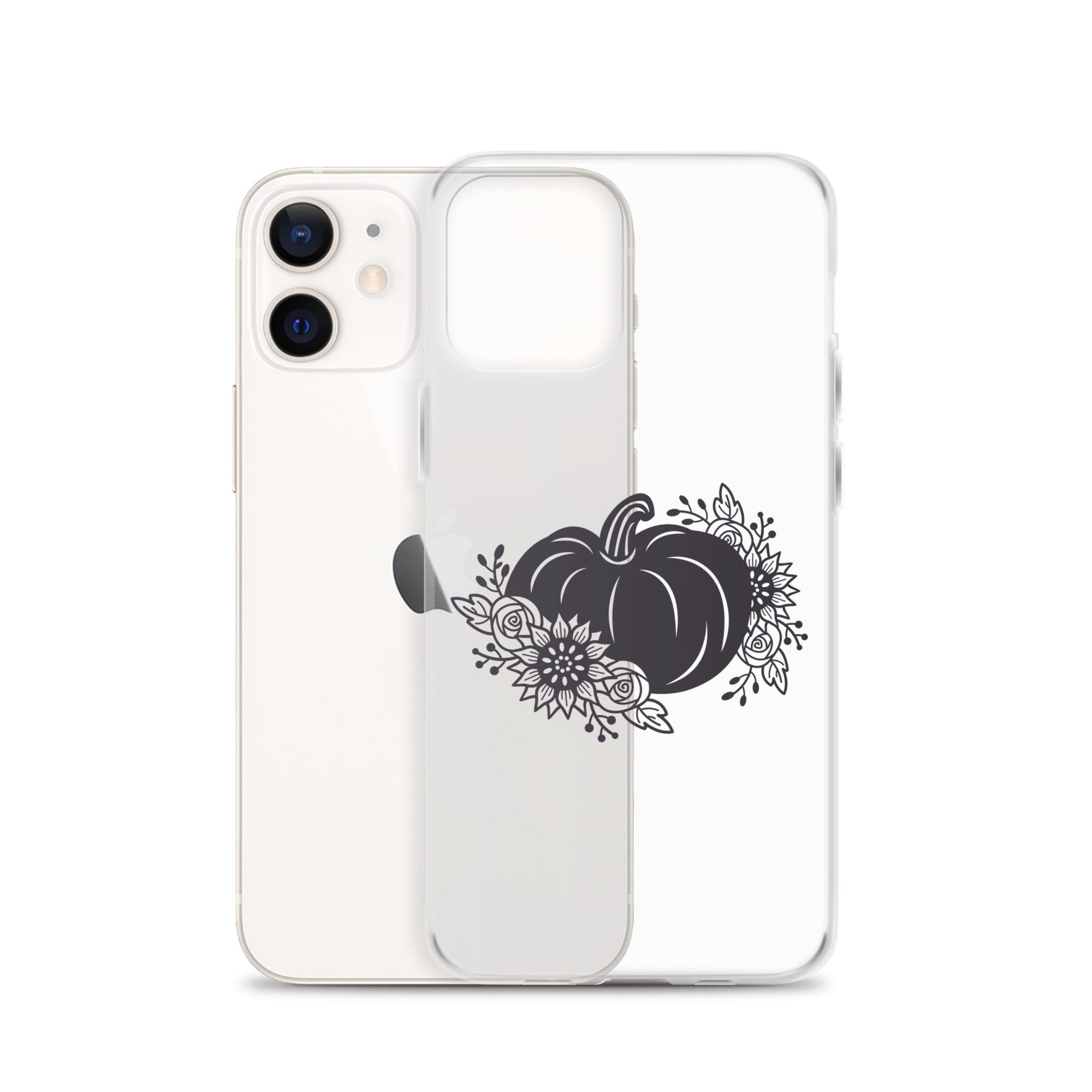 Floral Pumpkin iPhone Case