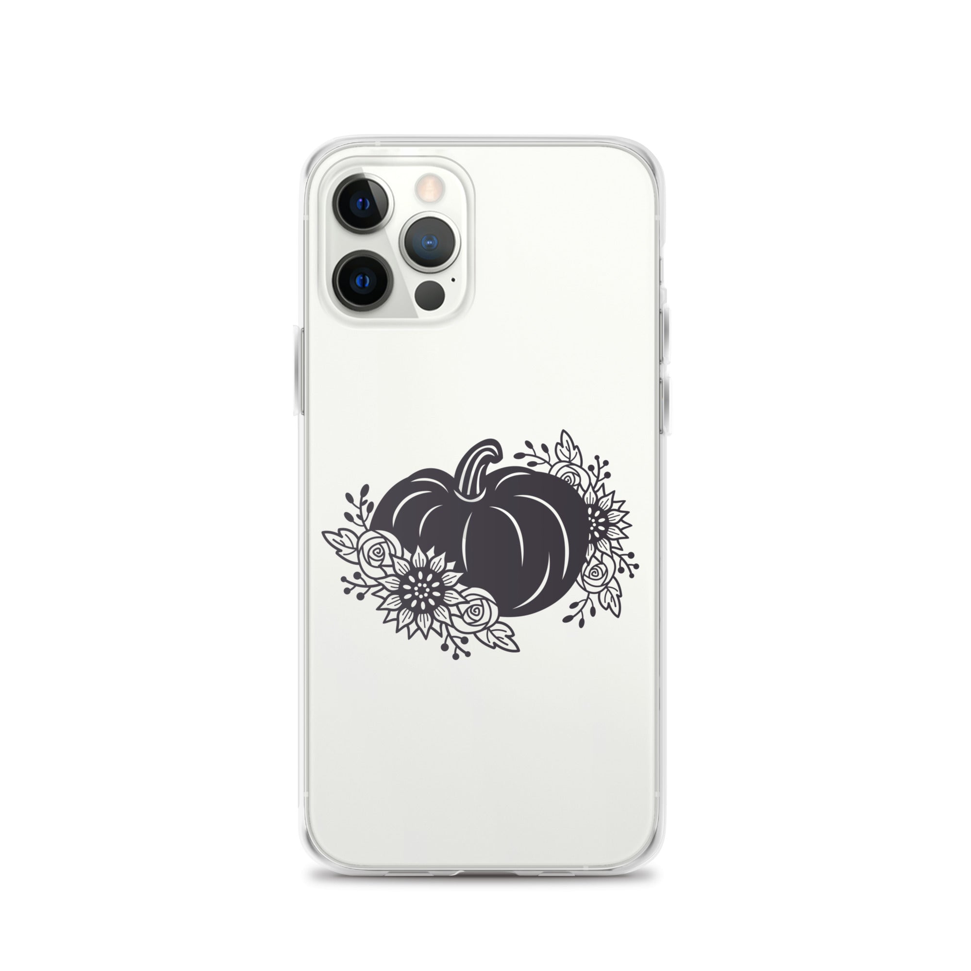 Floral Pumpkin iPhone Case