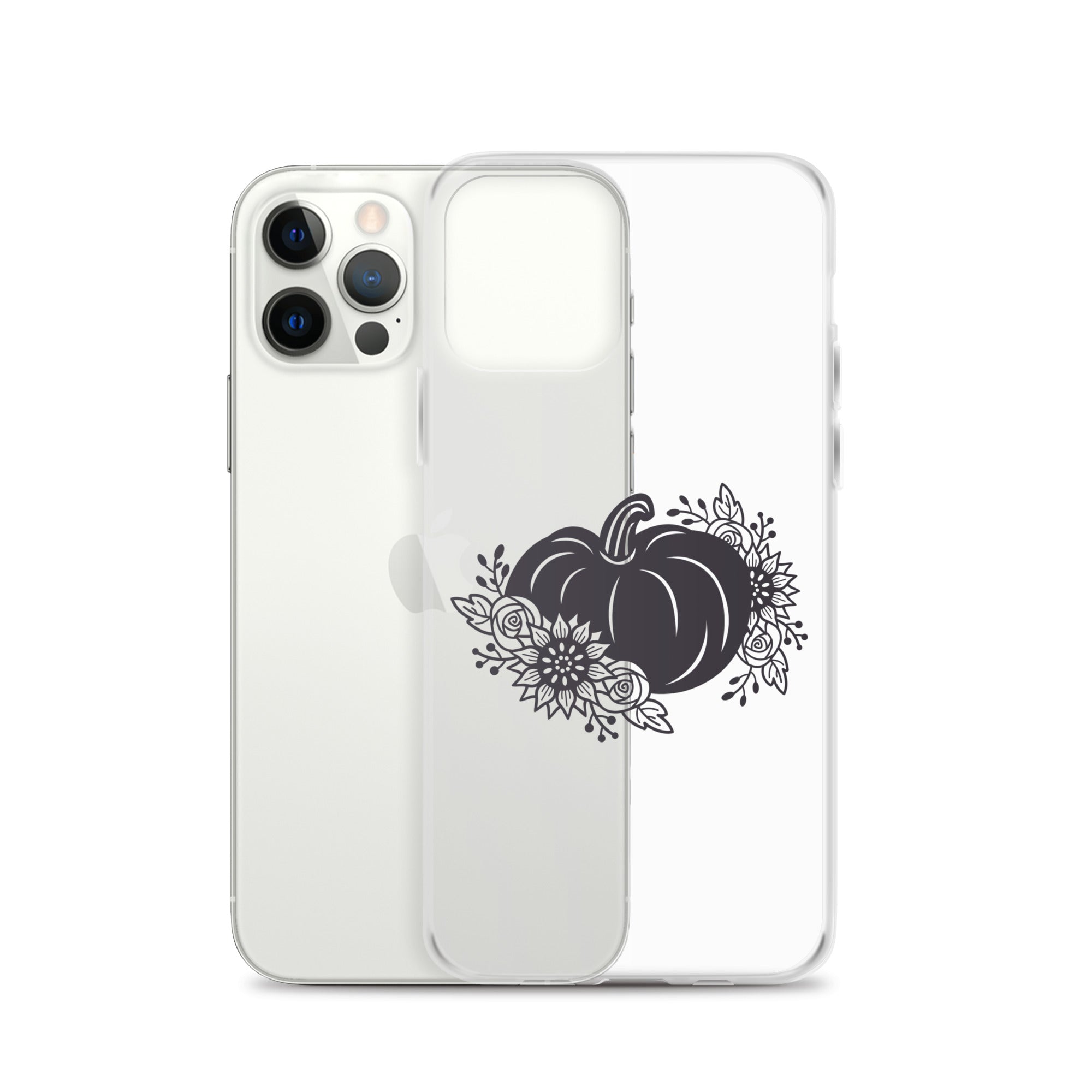 Floral Pumpkin iPhone Case