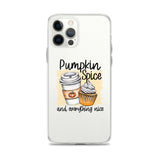 Pumpkin Spice and Everything Nice iPhone Case