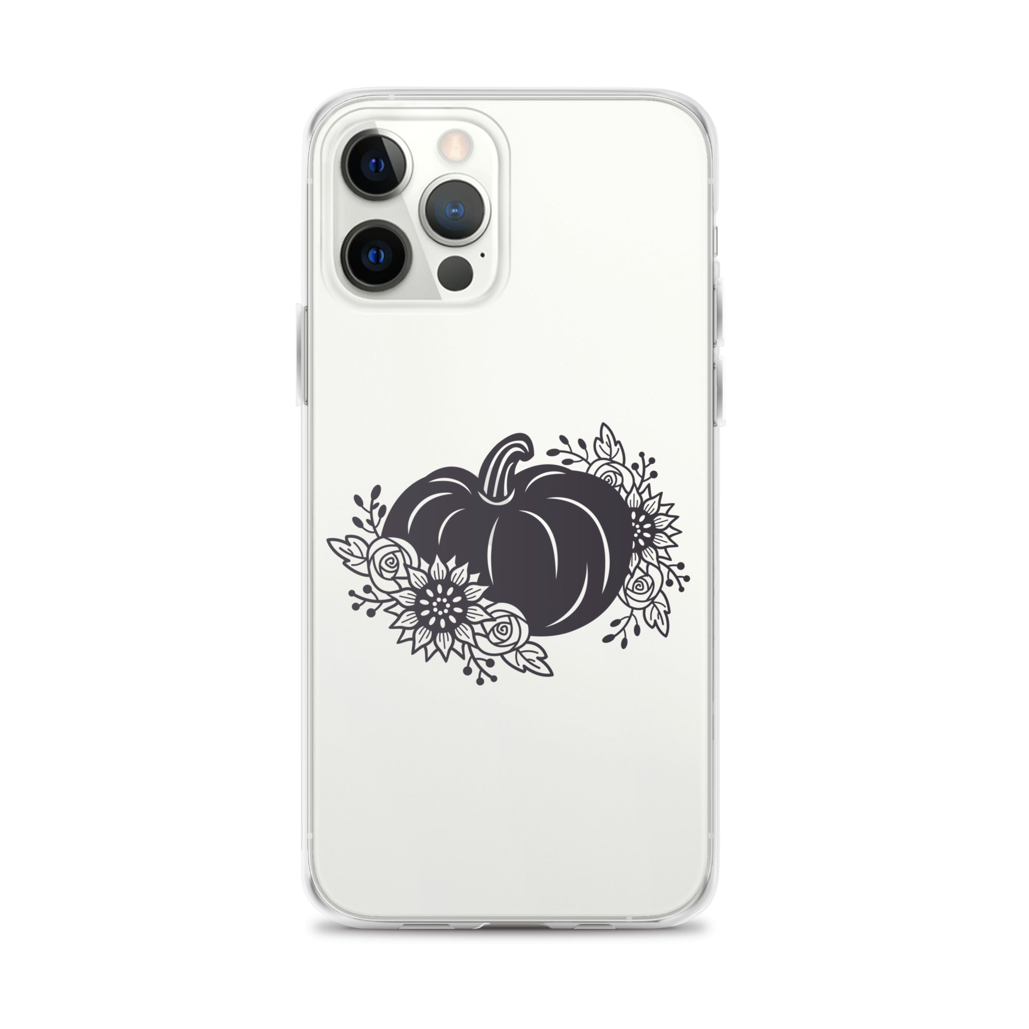 Floral Pumpkin iPhone Case