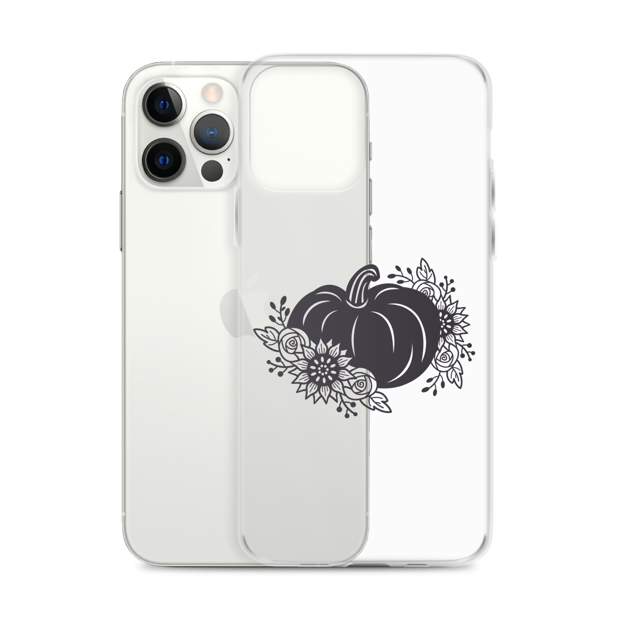 Floral Pumpkin iPhone Case