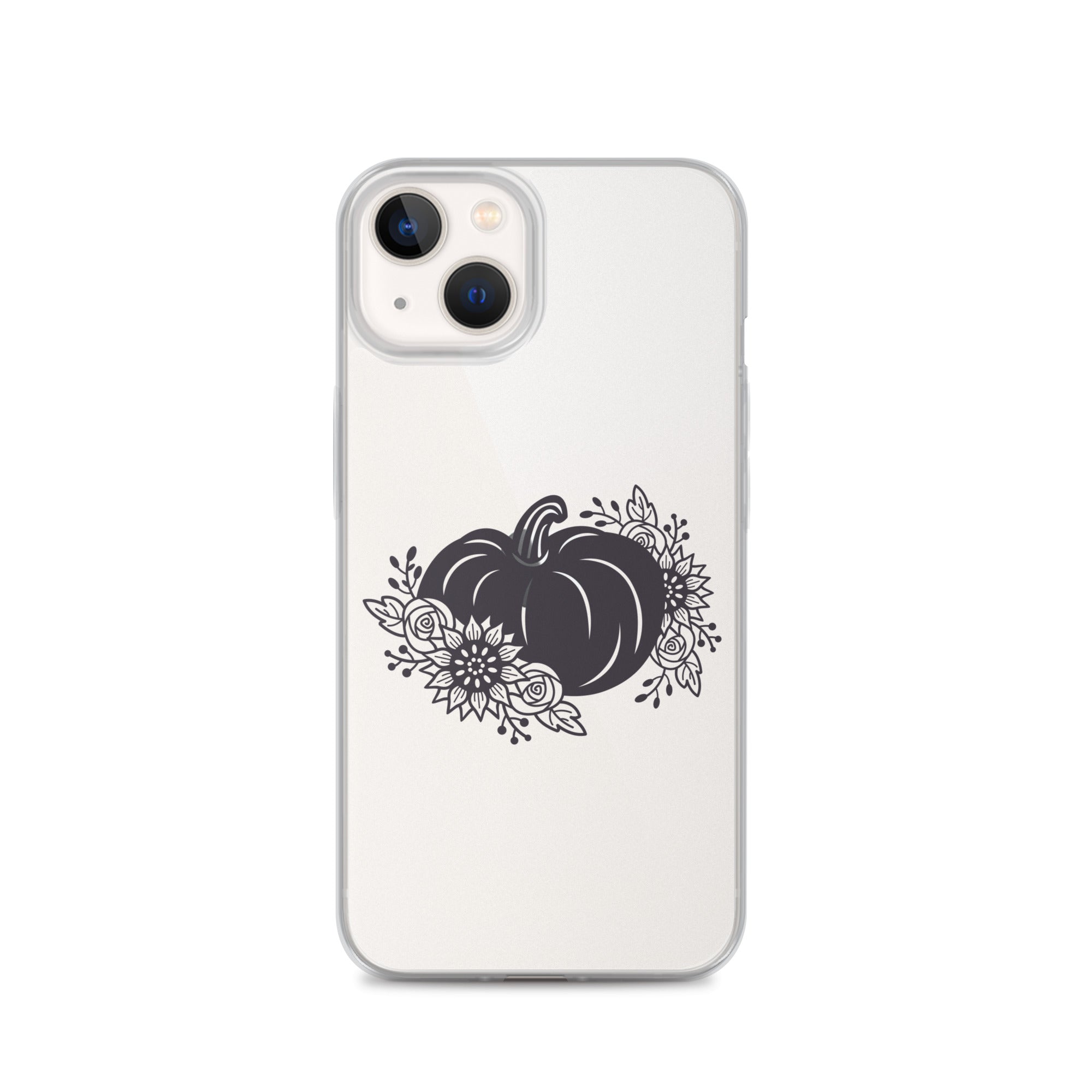 Floral Pumpkin iPhone Case