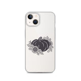 Floral Pumpkin iPhone Case