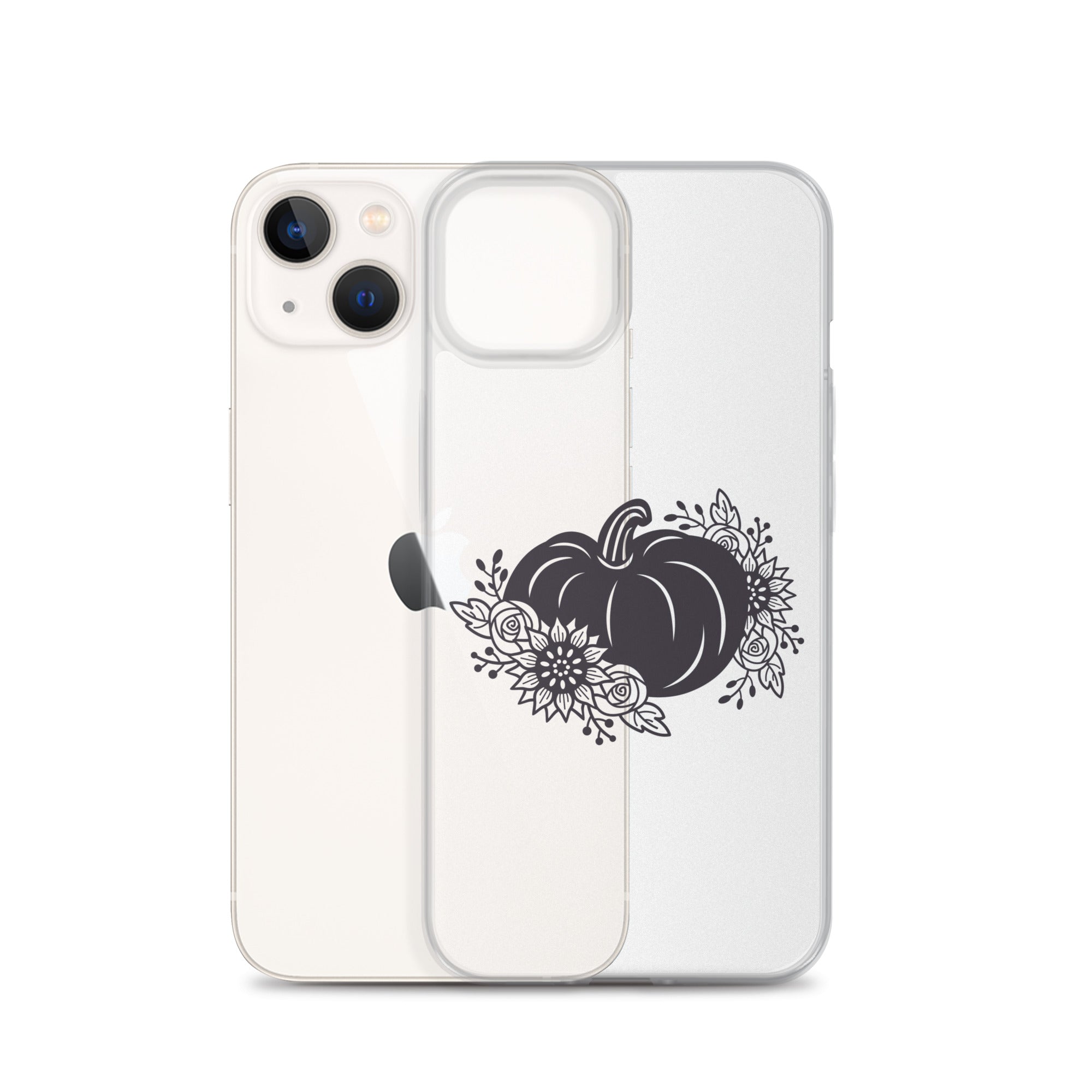 Floral Pumpkin iPhone Case