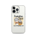 Pumpkin Spice and Everything Nice iPhone Case