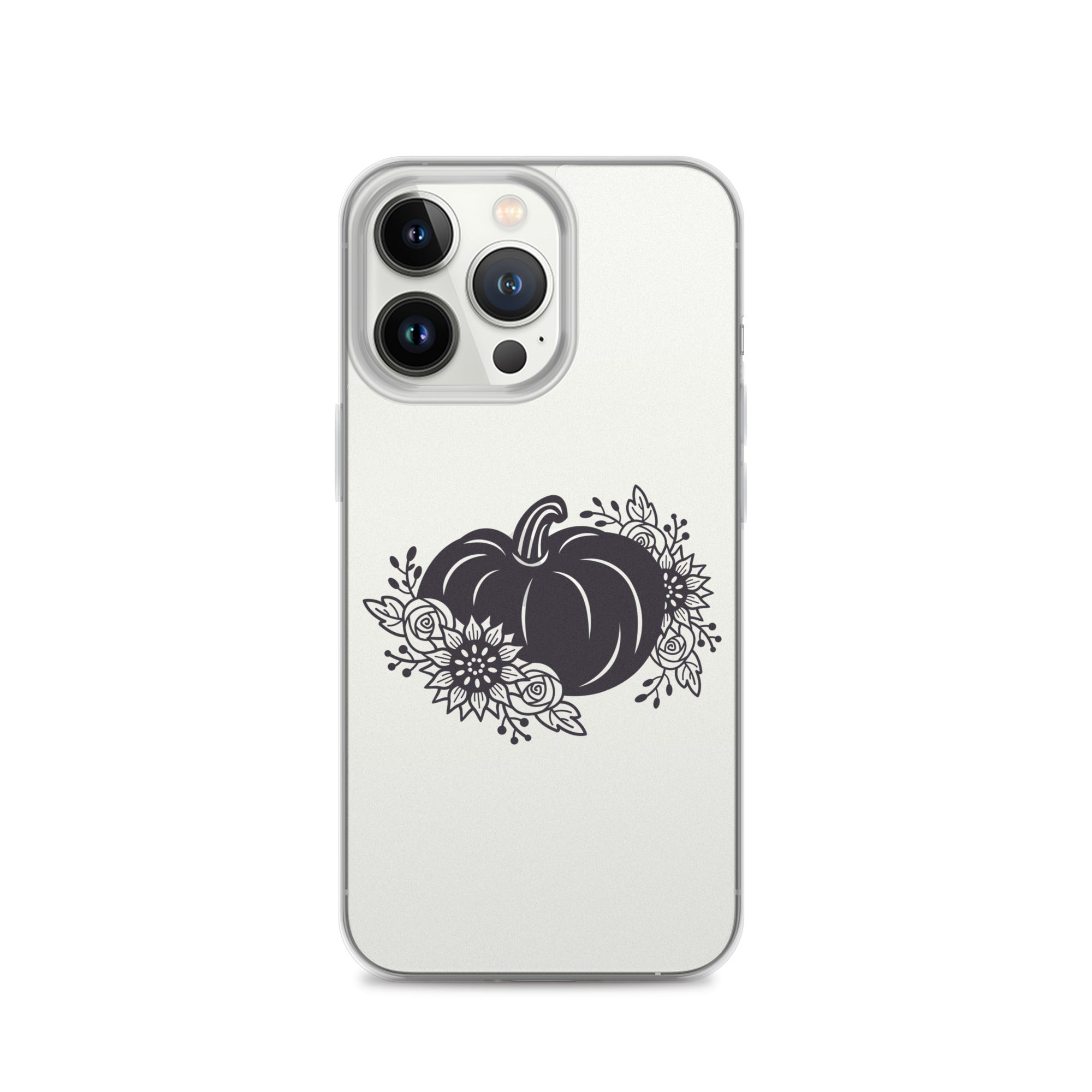 Floral Pumpkin iPhone Case