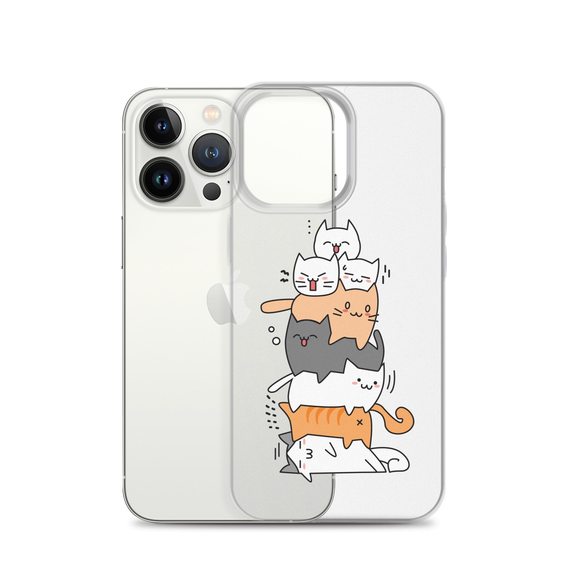 Kitten Stack iPhone Case