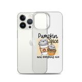 Pumpkin Spice and Everything Nice iPhone Case