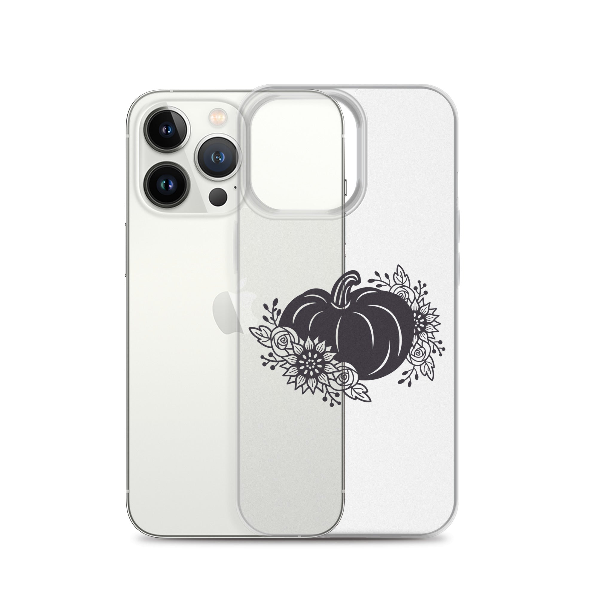 Floral Pumpkin iPhone Case