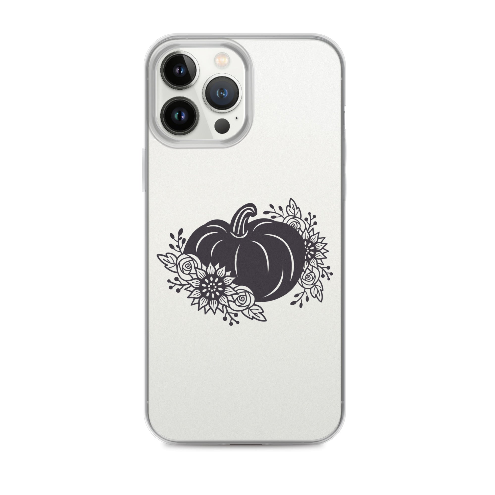 Floral Pumpkin iPhone Case