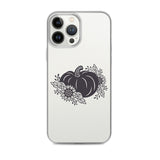 Floral Pumpkin iPhone Case