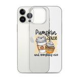 Pumpkin Spice and Everything Nice iPhone Case
