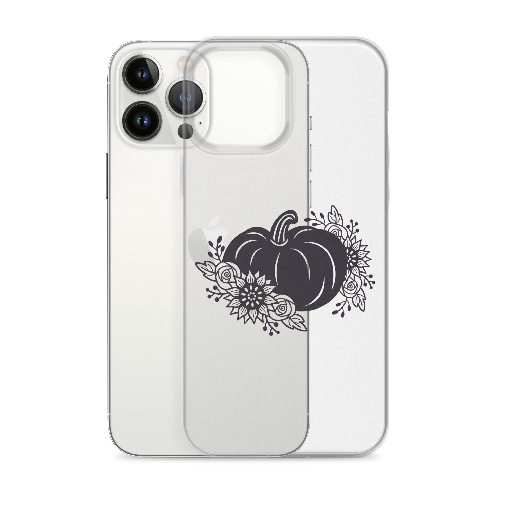 Floral Pumpkin iPhone Case