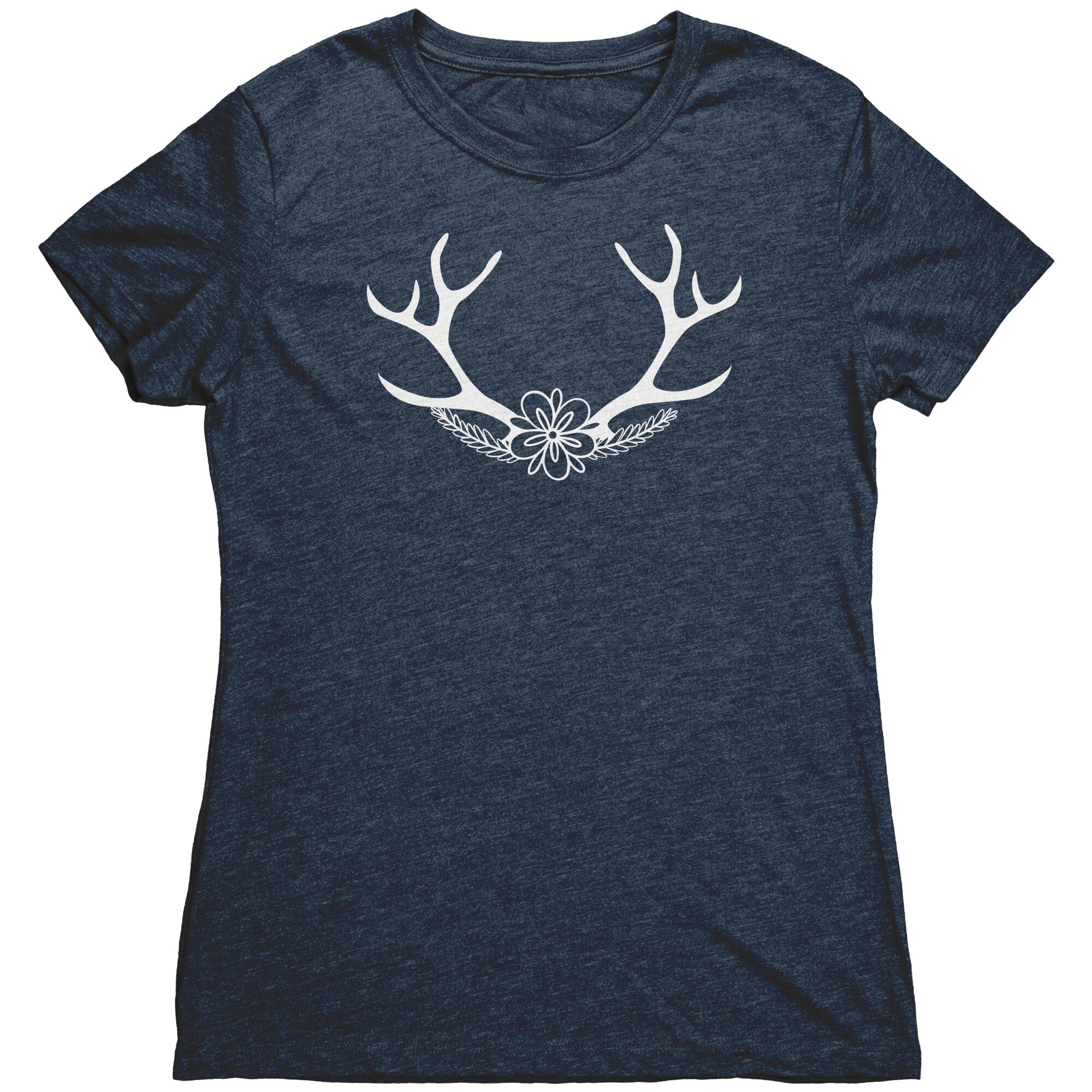 Flower Antlers T-Shirt