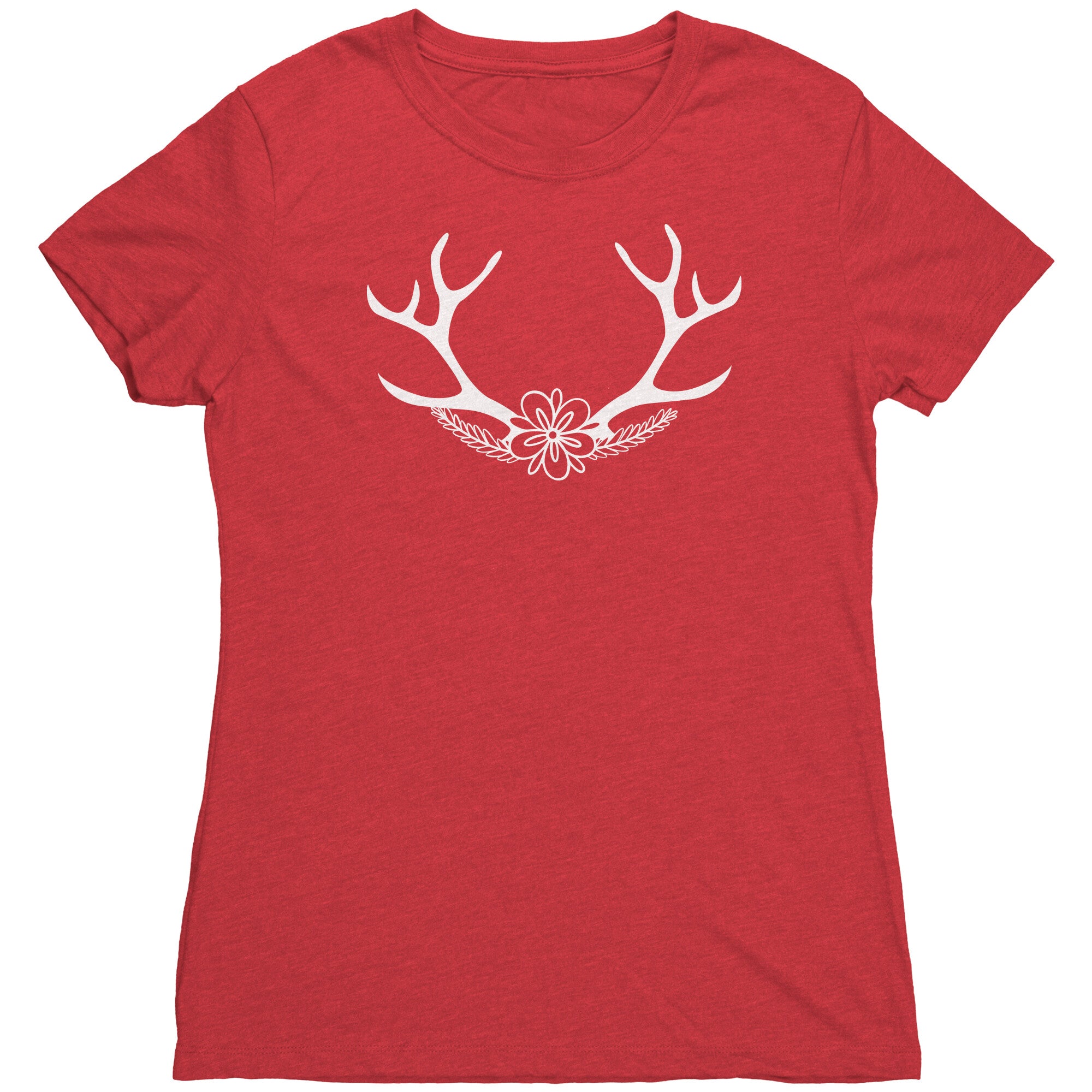 Flower Antlers T-Shirt