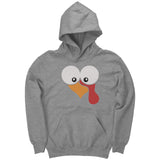 Gobble Gobble Turkey Face Youth Hoodie