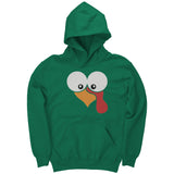 Gobble Gobble Turkey Face Youth Hoodie