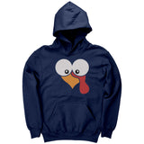 Gobble Gobble Turkey Face Youth Hoodie