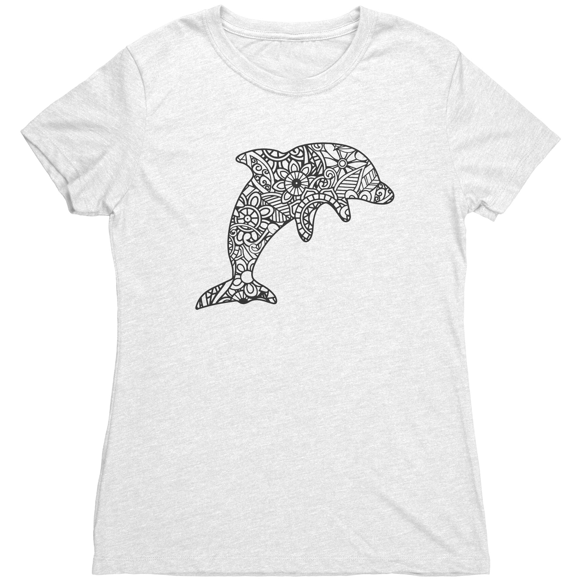 Hand Drawn Dolphin
